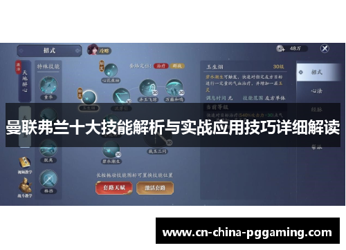 曼联弗兰十大技能解析与实战应用技巧详细解读